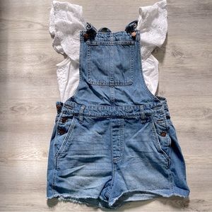 Madewell Shortalls (overall shorts)